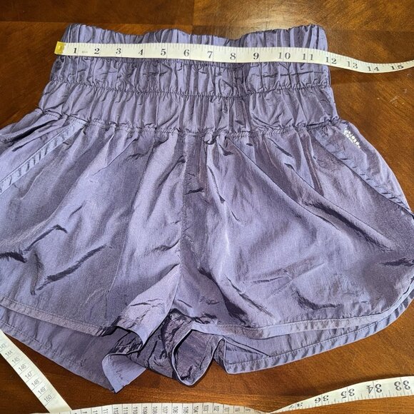 Free People Movement The Way Home Shorts Size M Deep Sea Purple - Picture 7 of 16